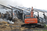 Prio 1 Brand Industrie Agrarisch Fabricage Opslaggeb NB Grote Brand Foarwei Kollumerzwaag